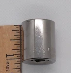 Craftsman 3/8" Drive 5/8" 12 Point Shallow Socket Sae G2 44335 Usa. Fixed Price $10.99.