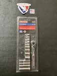 Nos Vintage Sears Craftsman 1/4 Dr 14pc Socket Set 34747 Usa W/ 44807 Ratchet. Fixed Price $44.99.