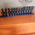 Expert By Mac Tools E041645 12pc 1/4 Drive Swivel Impact Set, Metric 5mm-15mm. Fixed Price $100.00.