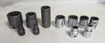 Lot Of 11 Pieces Mac Tools (9) Vim Deep & Shallow Sockets 1/2 3/8 3/4 Drives. Fixed Price $32.99.