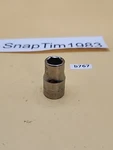 Craftsman Tools 1/2" 6 Point Drive Shallow Socket G1 44055 Usa. Fixed Price $16.99.