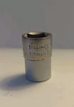 Billings Vitalloy S-1218 9/16" 1/2" Drive 12 Point Socket Usa. Fixed Price $9.00.