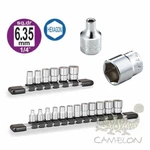 Tone 1/4" Socket Hexagon 6.35 Mm Square Drive Hand Tool 3 - 14 Japan. Fixed Price $83.55.