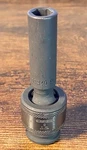 Mac Tools Expert 3/8" Drive 6pt 9mm Impact Swivel Deep Socket E040318. Fixed Price $21.99.