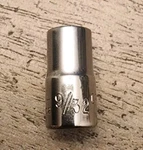 Craftsman Usa 9/32" Socket 12 Point 1/4" Drive Inverted G. Fixed Price $9.50.
