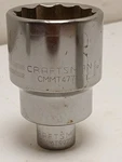 Craftsman Shallow Socket, Sae, 3/4-inch Drive, 1-5/8-inch, 12-point (cmmt47783). Fixed Price $11.25.