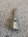 Craftsman Cmmt42677 7mm Hex Bit Socket 3/8" Drive D03. Fixed Price $2.95.