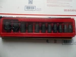 Snap-on Tools 11pc 1/2" Drive Sae 6pt Thin Wall Shallow Impact Set 311imfsy. Fixed Price $279.00.