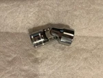 Snap-on Fsum 15mm 3/8 Drive, Shallow Depth, Swivel Socket, 6 Pt. Nos (new). Fixed Price $35.00.