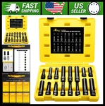 Topec 16-piece Locking Lug Nut Key Set, Spline Star Hex Socket Set. Fixed Price $84.99.