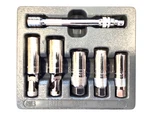 Snap On Usa 6 Piece 3/8" Drive Essential Spark Plug Socket Set 206esspkplg Nice. Fixed Price $299.95.