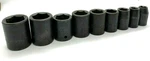 Craftsman Tools -v- Usa 1/2" Dr Impact Shallow Socket Set Lot Sae 7/16"-1". Fixed Price $128.00.