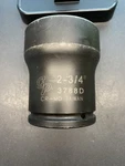 Grey Pneumatic 3788d 3/4" Drive 2-3/4" 6-point Deep Pinion Nut Impact Socket. Fixed Price $40.00.