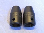 2 Proto J7412h 3/8 Inch Shallow Impact Socket Drive 6 Point Steel Black Oxide.. Fixed Price $12.89.
