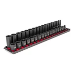 Tekton Sid91211 3/8" Drive 6-point Impact Socket Set, 38-piece. Fixed Price $144.00.