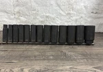 Sunex 1/2 Inch Drive Impact Socket Set 12 Piece From 7/16" To 1-1/4" Cr-mo. Fixed Price $99.00.