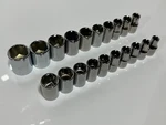 Craftsman Usa G (nos) 20pc Sae & Metric Shallow Socket Set - 1/2" Drive, 6 Point. Fixed Price $159.99.