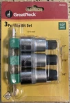 New Nip Greatneck 3-pc 1/2" Drive, Hex Bit Set, Sae-taiwan 1/2"-5/8". Fixed Price $9.99.