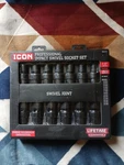 Icon 13um-13 Professional Impact Swivel Socket Set 1/2 Drive 59763 New!!. Fixed Price $110.00.