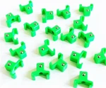 40 Goliath Industrial Abs 1/2" Green Replacement Socket Rack Rail Clips Sc12g. Fixed Price $16.99.