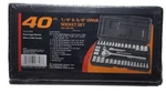 40 Pc 1/4" & 3/8" Drive Socket Set Sae/metric Drop Forge Ratchet. Fixed Price $32.99.