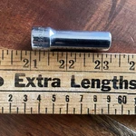 Snap On 3/8" Deep Socket Drive 12 Point Fvs121 Made In Usa. Fixed Price $6.39.