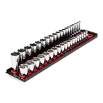 Tekton Shd91211 3/8" Drive 6-point Socket Set, 38-piece. Fixed Price $110.00.