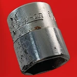 Snap-on Tm18 Shallow Socket 9/16" 1/4" Drive 6 Pt Sae Usa Mechanic Tool Flaking. Fixed Price $9.17.