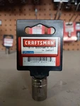 Craftsman 1/4" Drive 6 Point 7/16" Socket New. Fixed Price $3.99.