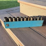 Mac Tools 11pc Metric 10-21mm Range Deep Impact Socket Set 1/2" Drive (no 20mm). Fixed Price $124.99.