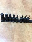 Matco Sbqm82v Adv 8pc Metric Triple Square Xzn Impact Bit Set 3/8" Drive. Fixed Price $39.99.