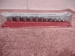New!!! Snap-on Tools Usa 11pc 3/8" Drive Sae Shallow 6pt Fdx Socket Set 211yfsy. Fixed Price $248.00.