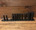 Matco Tools Tss9da 3/8" Drive Deep Twist Socket Set - 8 Pc (missing #1). Fixed Price $119.95.