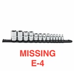 Husky 1/4 In., 3/8 And 1/2 In. E-torx Socket Set (13-piece). Fixed Price $14.95.