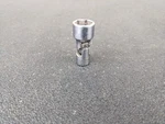 #bk361 Snap-on Tools Tmus161a 1/2" Sae 1/4" Drive 6-pt Wobble Swivel Socket. Fixed Price $34.95.