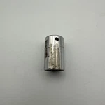 Snap On 1/4" Drive 7/16" Sae Shallow Spline Chrome Socket Tes14. Fixed Price $24.99.