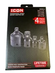 Icon Professional Impact Socket Adapter Set, 4 Piece, Lifetime Warranty. Fixed Price $36.75.