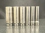 6 Piece Matco Deep Socket Set Ad186 Ad146 Ad166... Free Shipping. Fixed Price $34.99.