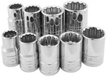 Performance Tool W32800 9 Pc 1/2" Drive 12pt Metric Socket Set. Fixed Price $31.79.