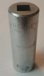 Bonney Tl22 - 11/16" Socket, Long Length, 12pt, 3/8" Dr, Vintage. Fixed Price $4.00.