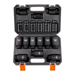 1/2" Drive Impact Socket Set, 9 Piece Deep Set Metric 29-38mm, 6 Point C. Fixed Price $63.61.