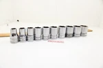 Snap-on Tw141a-tw321 7/16"- 1" 1/2" Drive 10 Piece 6 Point Socket Set Usa. Fixed Price $159.99.