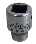 Mac Tools Usa X106 5/16" Sae Shallow Socket 3/8" Drive 6 Point Chrome Finish. Fixed Price $9.99.