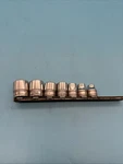 Snap-on Tools 7 Piece 3/8 Drive Sae 8 Point Double Square Socket Set 1/4-5/8. Fixed Price $122.46.