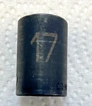 Matco Tools Socket 17mm Cp17mm6v Cr-mo 6 Point1/2" Drive 1.5" In Length. Fixed Price $13.00.