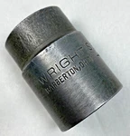 Vintage Wright Tools S-336 - 1-1/8" Impact Socket 3/4" Drive 12 Point Usa Tool. Fixed Price $14.36.