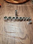 Mixed Lot Of 10 Sockets Made In Usa- 1/2" Drive Proto Pro, Wright, Par-x, Fleet. Fixed Price $25.00.