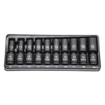 Astro Pneumatic 3/8 Inch Drive Mid-length Pinless Universal Impact Sockets - Met. Fixed Price $86.63.