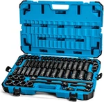 Capri Tools 1/2-inch Drive Deep Master Set W. Case / 7/16-1-1/4 In. 10-24 Mm. Fixed Price $370.14.