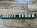 S-k Usa 1/2" Drive 12pc Metric 12pt Chrome Socket Set 15mm-32mm W/ Tray. Fixed Price $118.45.